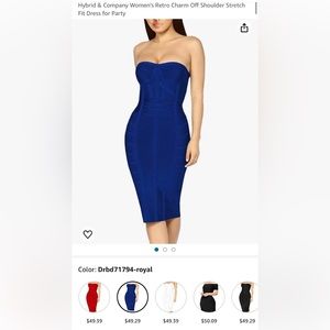 Hybrid and company bandage dress